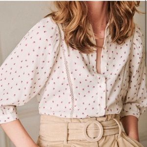 Sezane Lizbeth Blouse